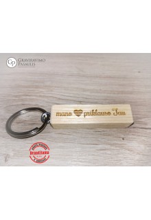 Raktų pakabukas „Mano širdis priklauso Tau "